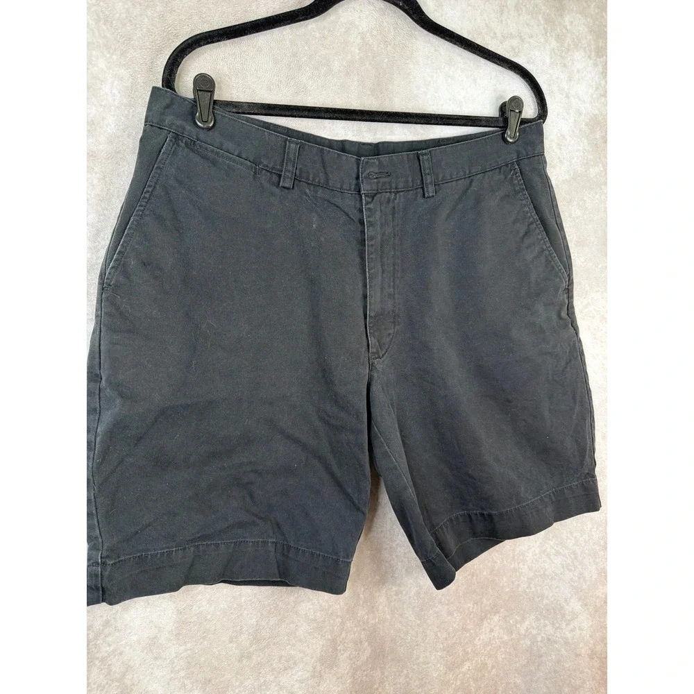 Polo Ralph Lauren Prospect Short Men Black Classic Fit Chino Flat Front READ